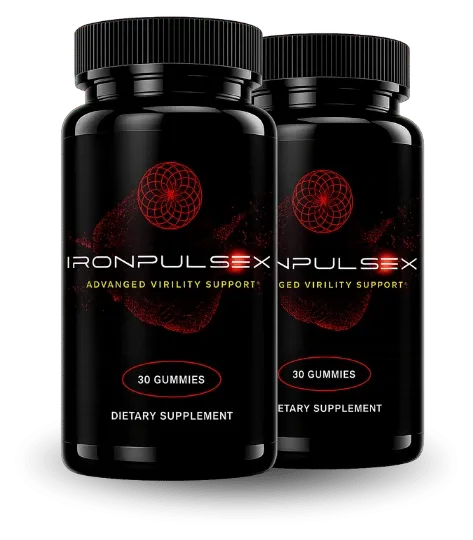 Two black IronPulseX bottles side by side